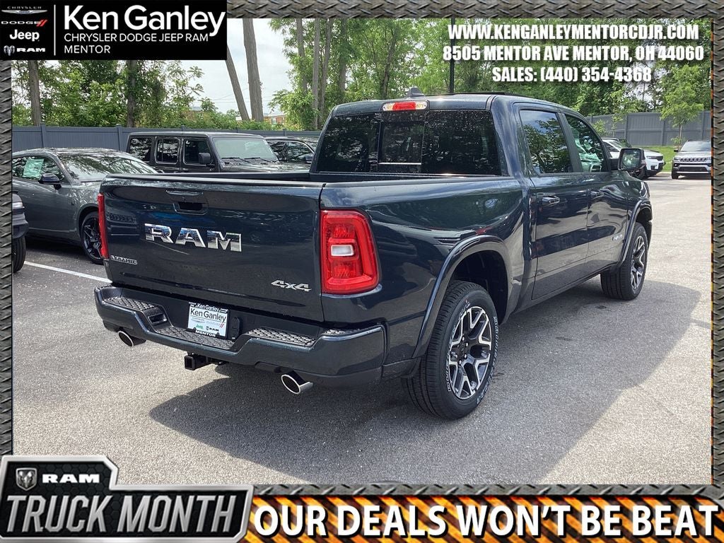 2026 RAM Ram 1500 RAM 1500 LARAMIE CREW CAB 4X4 5'7' BOX