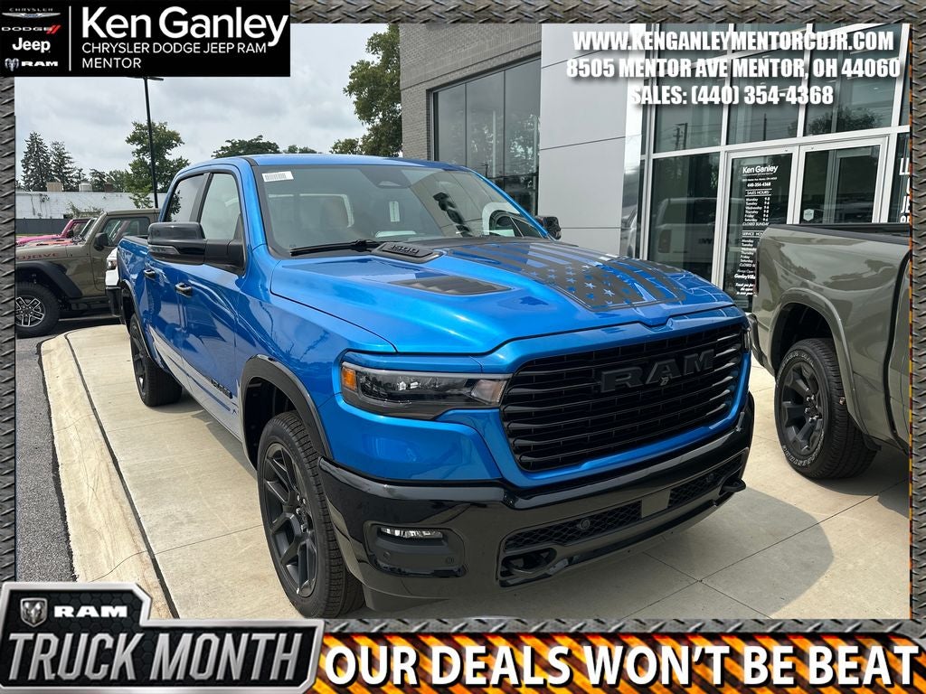 2026 RAM Ram 1500 RAM 1500 LARAMIE CREW CAB 4X4 5'7' BOX