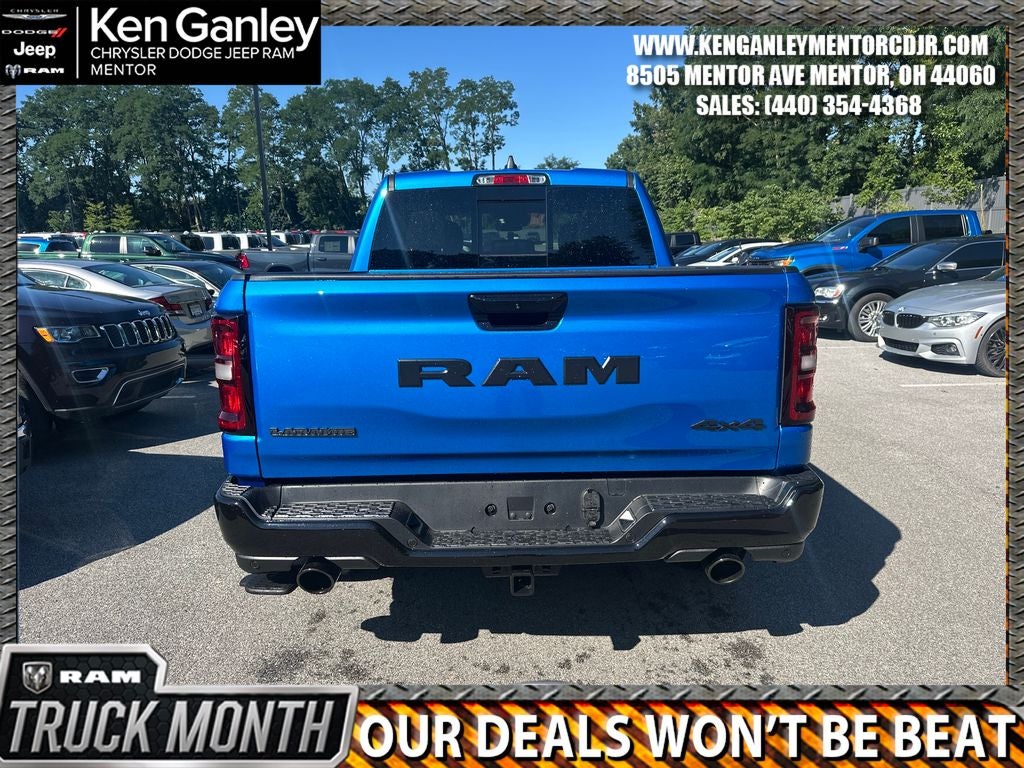 2026 RAM Ram 1500 RAM 1500 LARAMIE CREW CAB 4X4 5'7' BOX
