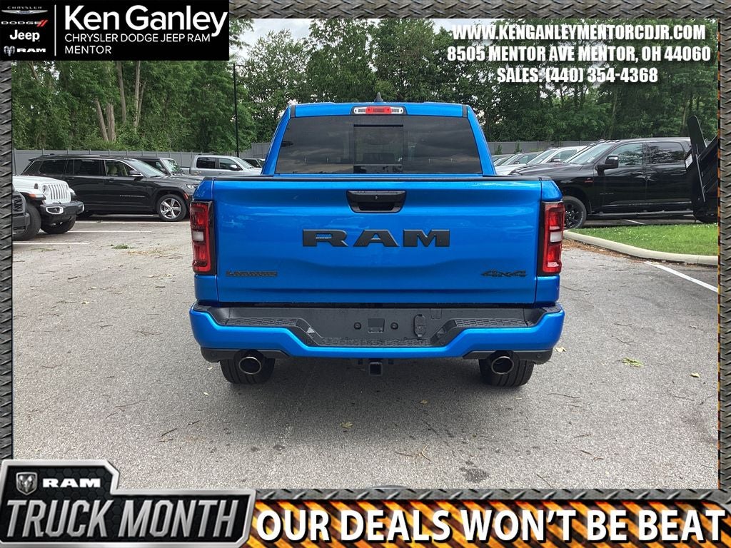 2026 RAM Ram 1500 RAM 1500 LARAMIE CREW CAB 4X4 5'7' BOX