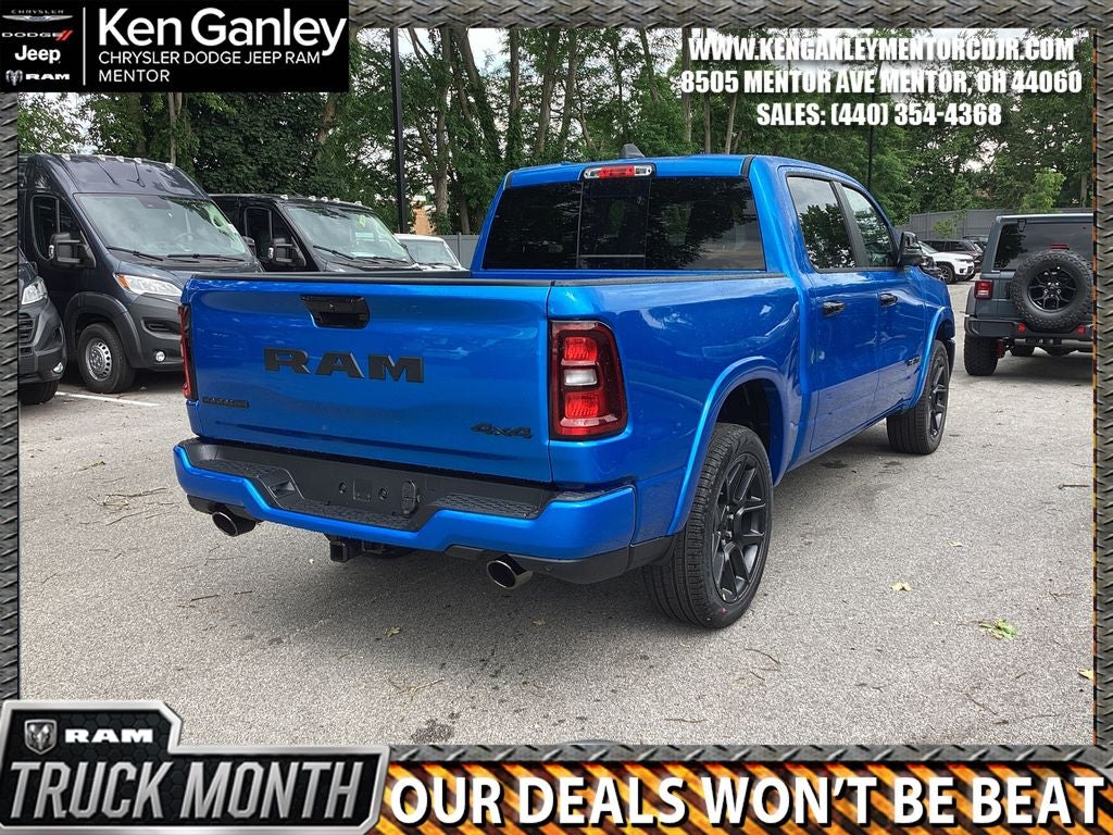 2026 RAM Ram 1500 RAM 1500 LARAMIE CREW CAB 4X4 5'7' BOX
