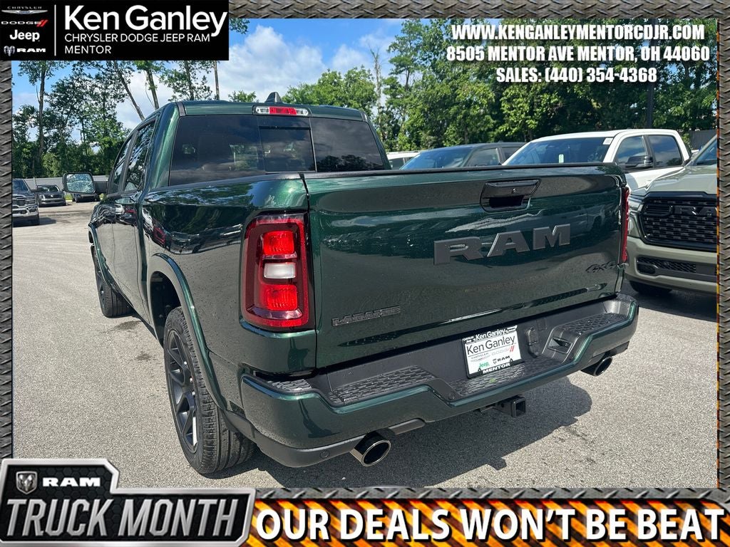 2026 RAM Ram 1500 RAM 1500 LARAMIE CREW CAB 4X4 5'7' BOX