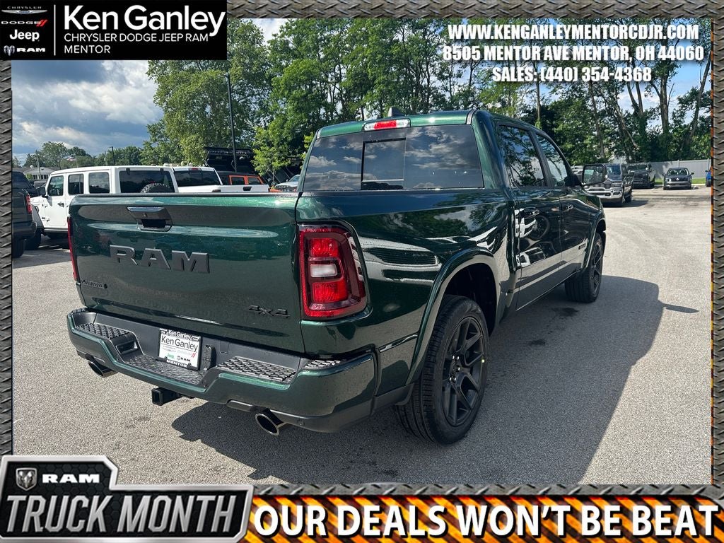 2026 RAM Ram 1500 RAM 1500 LARAMIE CREW CAB 4X4 5'7' BOX