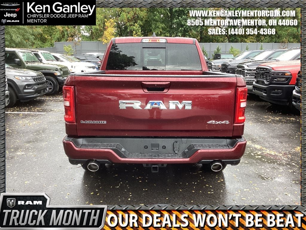 2026 RAM Ram 1500 RAM 1500 LARAMIE CREW CAB 4X4 5'7' BOX