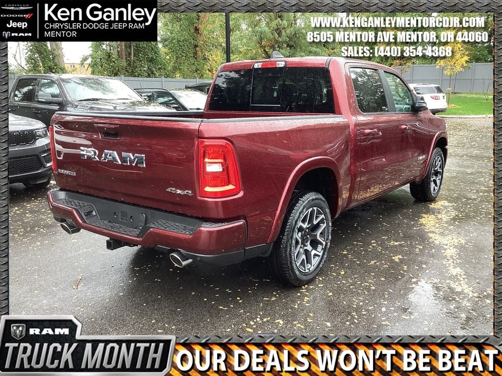 2026 RAM Ram 1500 RAM 1500 LARAMIE CREW CAB 4X4 5'7' BOX