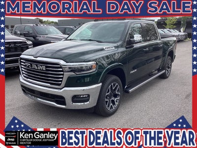2026 RAM Ram 1500 RAM 1500 LARAMIE CREW CAB 4X4 5'7' BOX