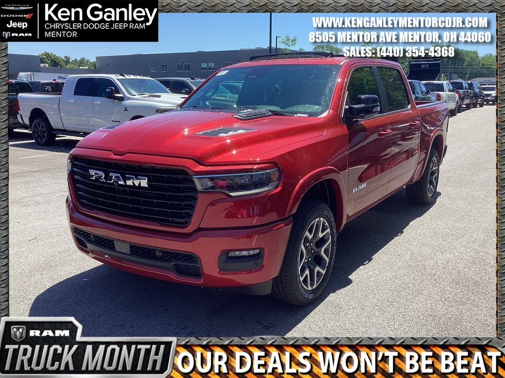 2026 RAM Ram 1500 RAM 1500 LARAMIE CREW CAB 4X4 5'7' BOX