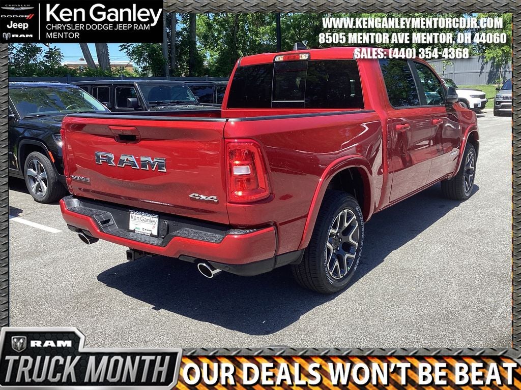 2026 RAM Ram 1500 RAM 1500 LARAMIE CREW CAB 4X4 5'7' BOX