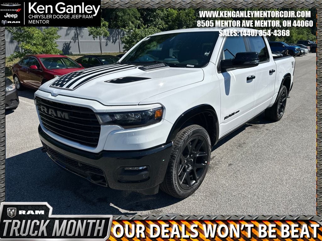 2026 RAM Ram 1500 RAM 1500 LARAMIE CREW CAB 4X4 5'7' BOX