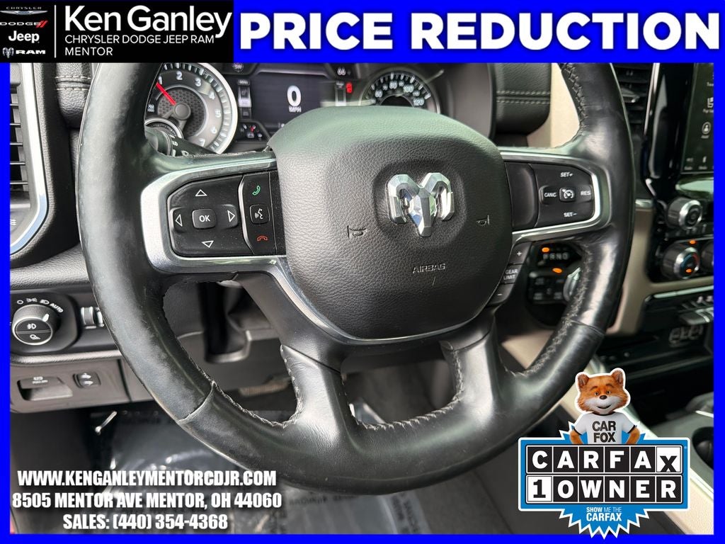 2019 RAM 1500 Laramie Crew Cab 4x4 5'7' Box