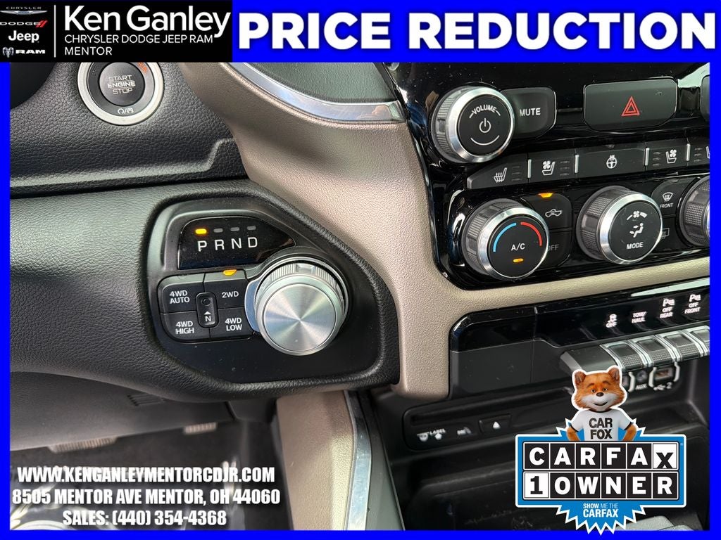 2019 RAM 1500 Laramie Crew Cab 4x4 5'7' Box