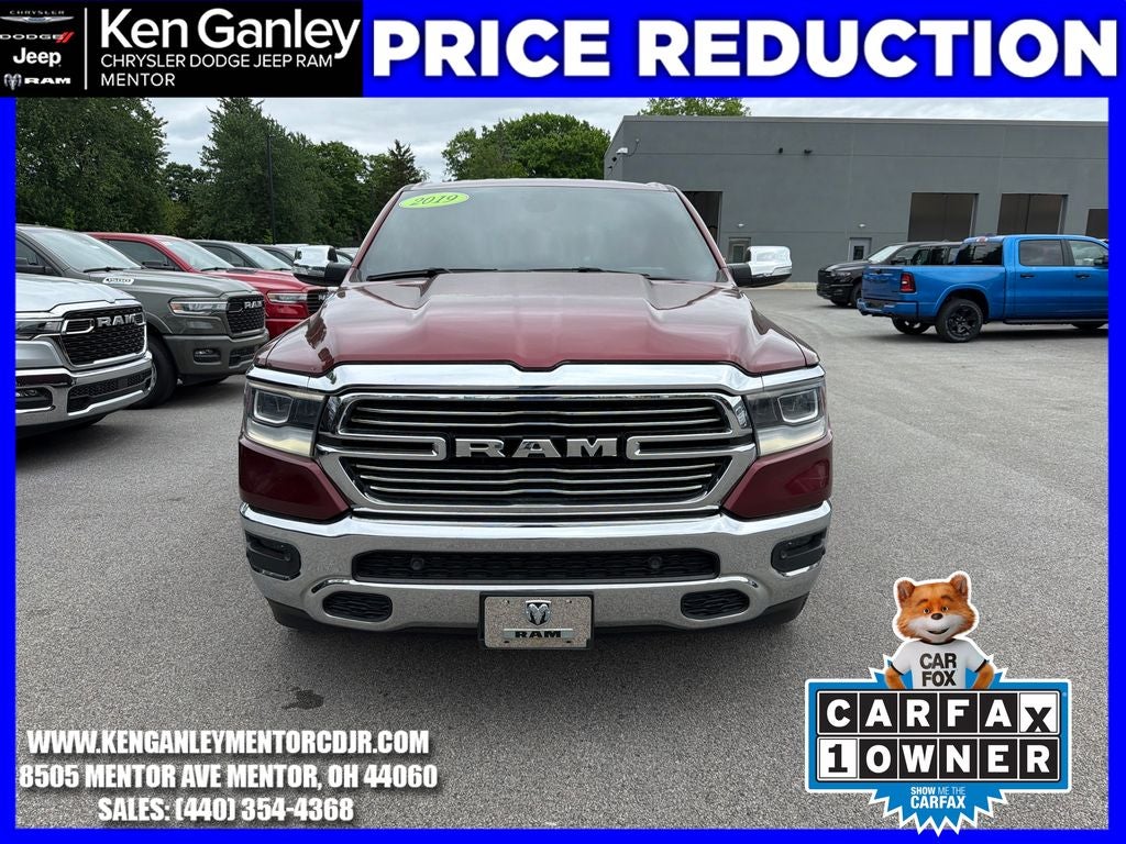 2019 RAM 1500 Laramie Crew Cab 4x4 5'7' Box