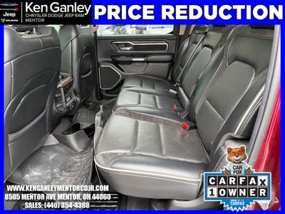 2019 RAM 1500 Laramie Crew Cab 4x4 5'7' Box