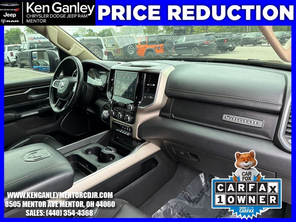 2019 RAM 1500 Laramie Crew Cab 4x4 5'7' Box