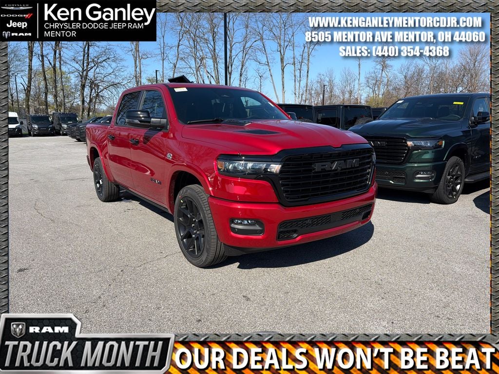 2026 RAM Ram 1500 RAM 1500 LARAMIE CREW CAB 4X4 5'7' BOX