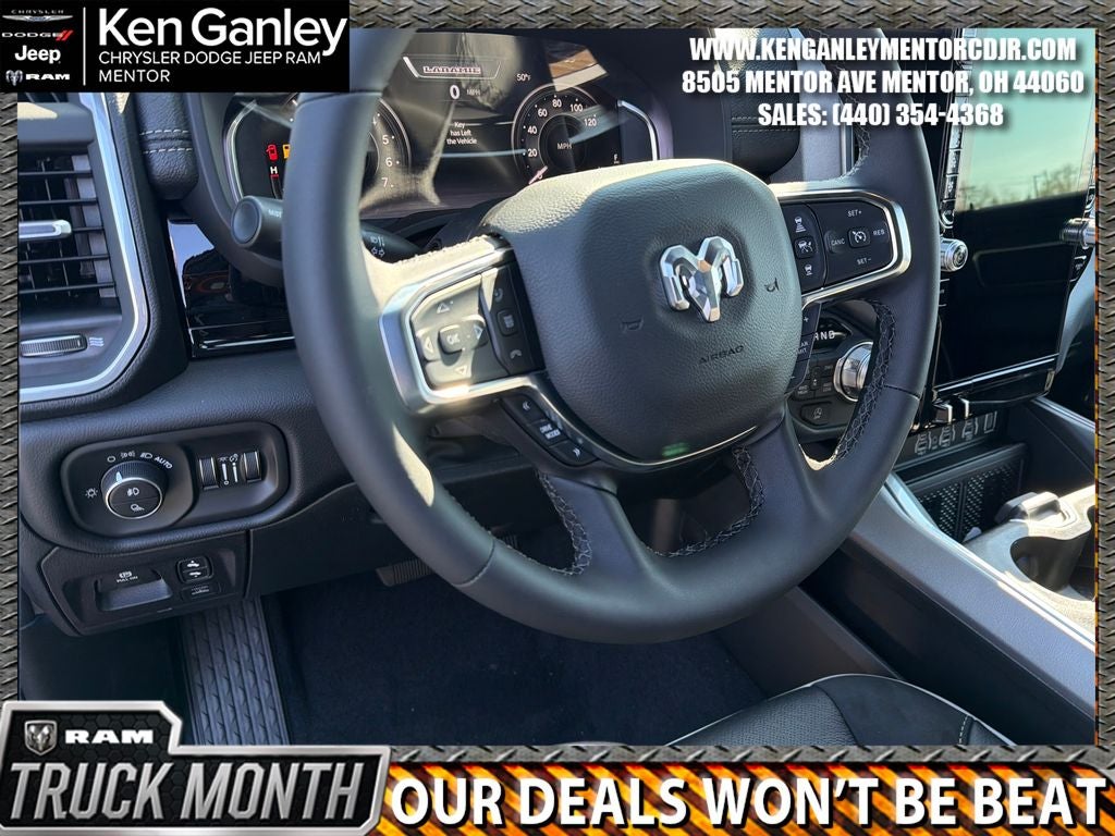 2026 RAM Ram 1500 RAM 1500 LARAMIE CREW CAB 4X4 5'7' BOX