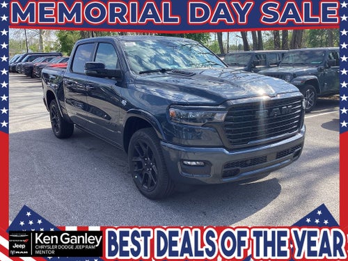 2026 RAM Ram 1500 RAM 1500 LARAMIE CREW CAB 4X4 5'7' BOX