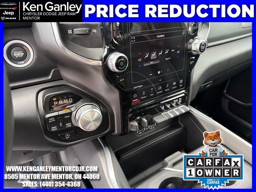 2023 RAM 1500 Laramie Crew Cab 4x4 5'7' Box