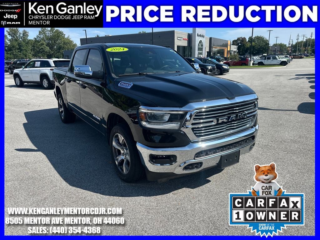 2024 RAM Ram 1500 Laramie Crew Cab 4x4 5'7' Box
