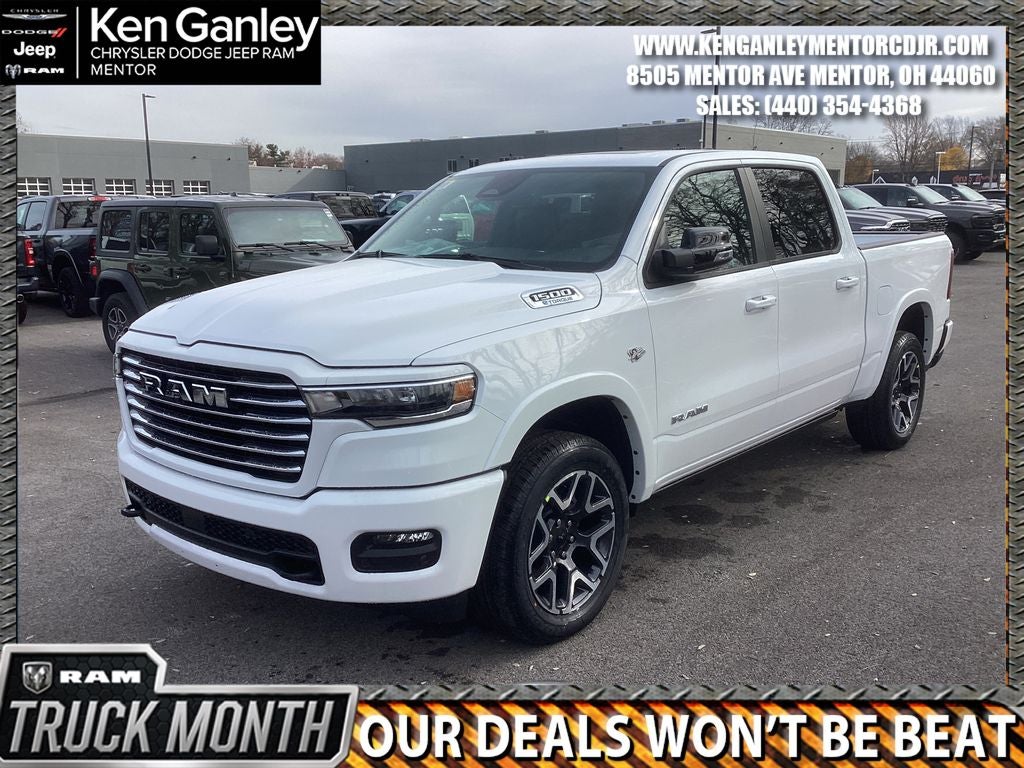 2026 RAM Ram 1500 RAM 1500 LARAMIE CREW CAB 4X4 5'7' BOX