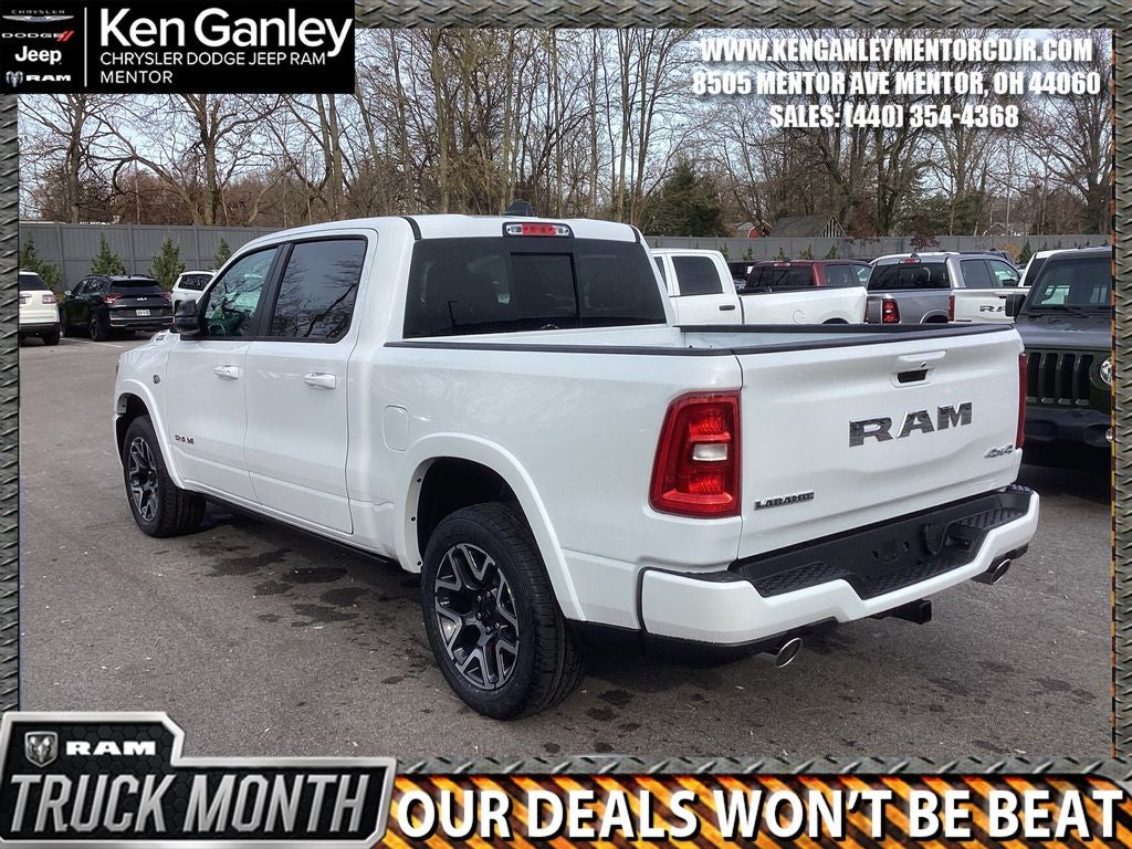 2026 RAM Ram 1500 RAM 1500 LARAMIE CREW CAB 4X4 5'7' BOX