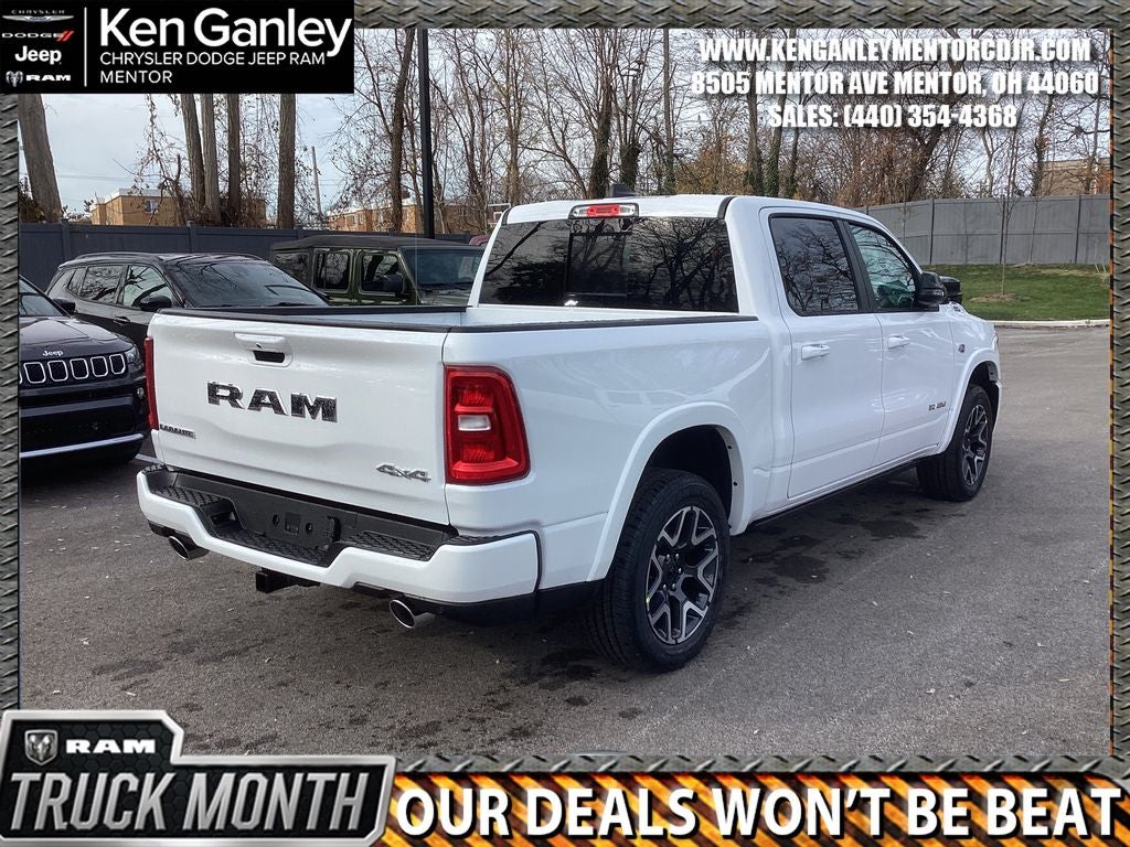 2026 RAM Ram 1500 RAM 1500 LARAMIE CREW CAB 4X4 5'7' BOX