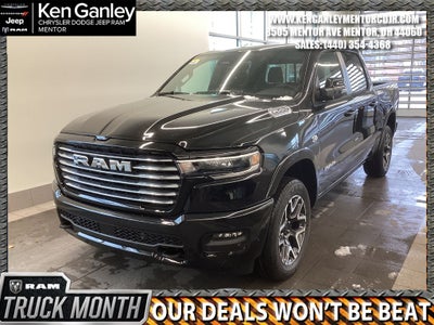 2026 RAM Ram 1500 RAM 1500 LARAMIE CREW CAB 4X4 5'7' BOX