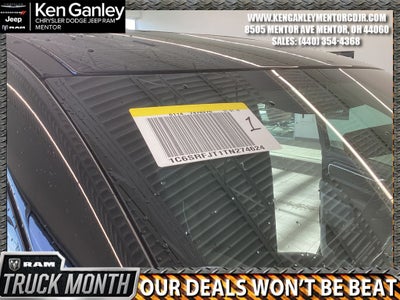 2026 RAM Ram 1500 RAM 1500 LARAMIE CREW CAB 4X4 5'7' BOX