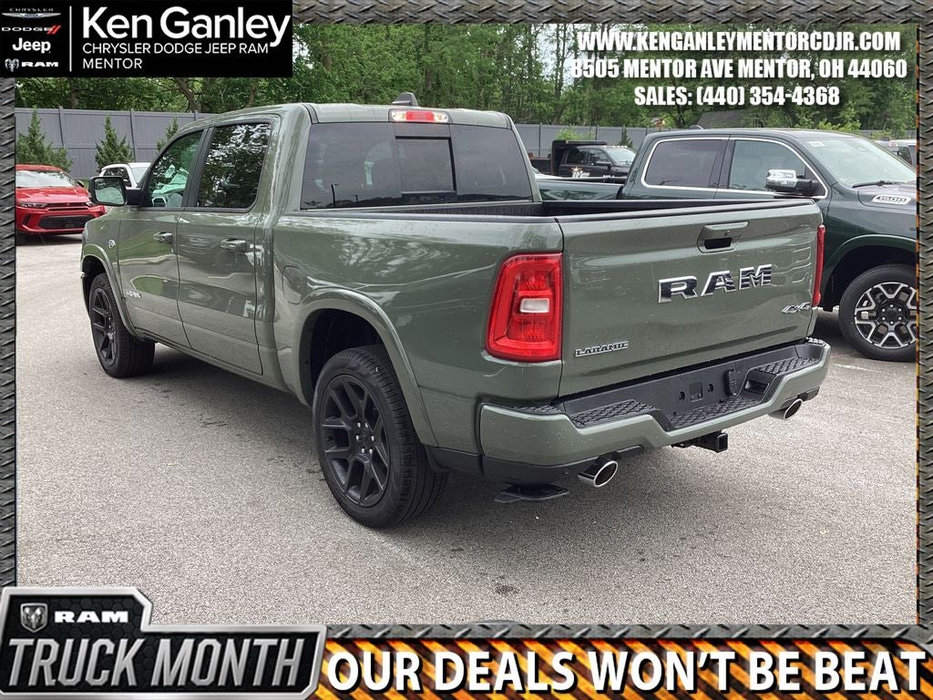 2026 RAM Ram 1500 RAM 1500 LARAMIE CREW CAB 4X4 5'7' BOX