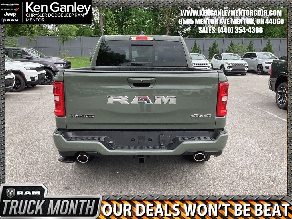 2026 RAM Ram 1500 RAM 1500 LARAMIE CREW CAB 4X4 5'7' BOX
