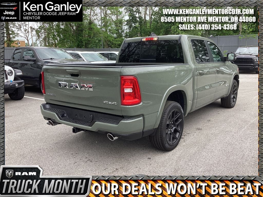 2026 RAM Ram 1500 RAM 1500 LARAMIE CREW CAB 4X4 5'7' BOX