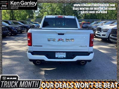 2026 RAM Ram 1500 RAM 1500 LARAMIE CREW CAB 4X4 5'7' BOX
