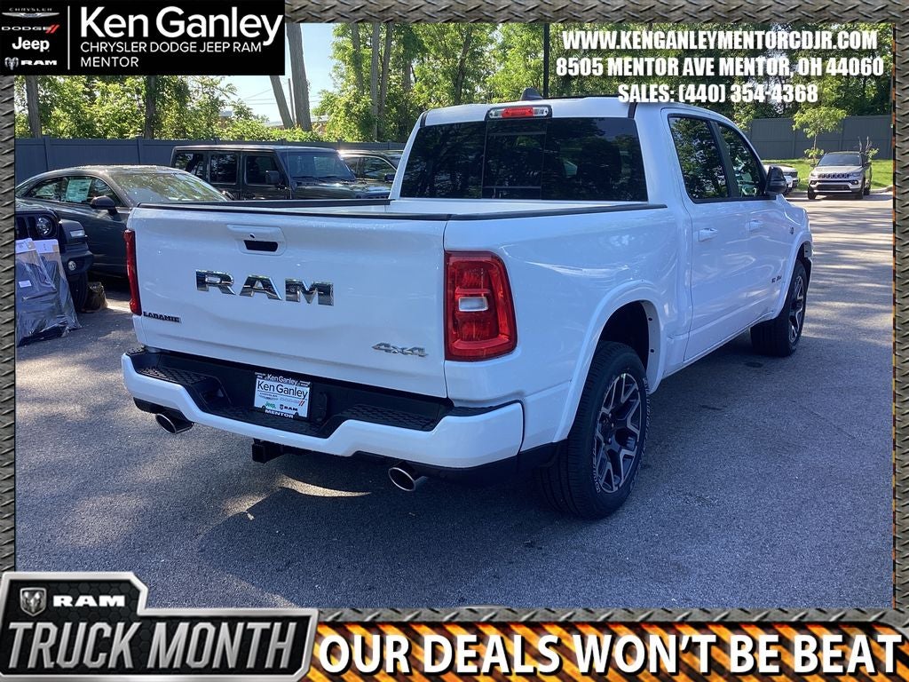 2026 RAM Ram 1500 RAM 1500 LARAMIE CREW CAB 4X4 5'7' BOX