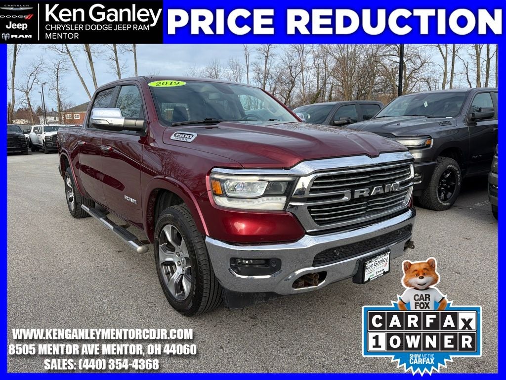 2019 RAM 1500 Laramie Crew Cab 4x4 5'7' Box