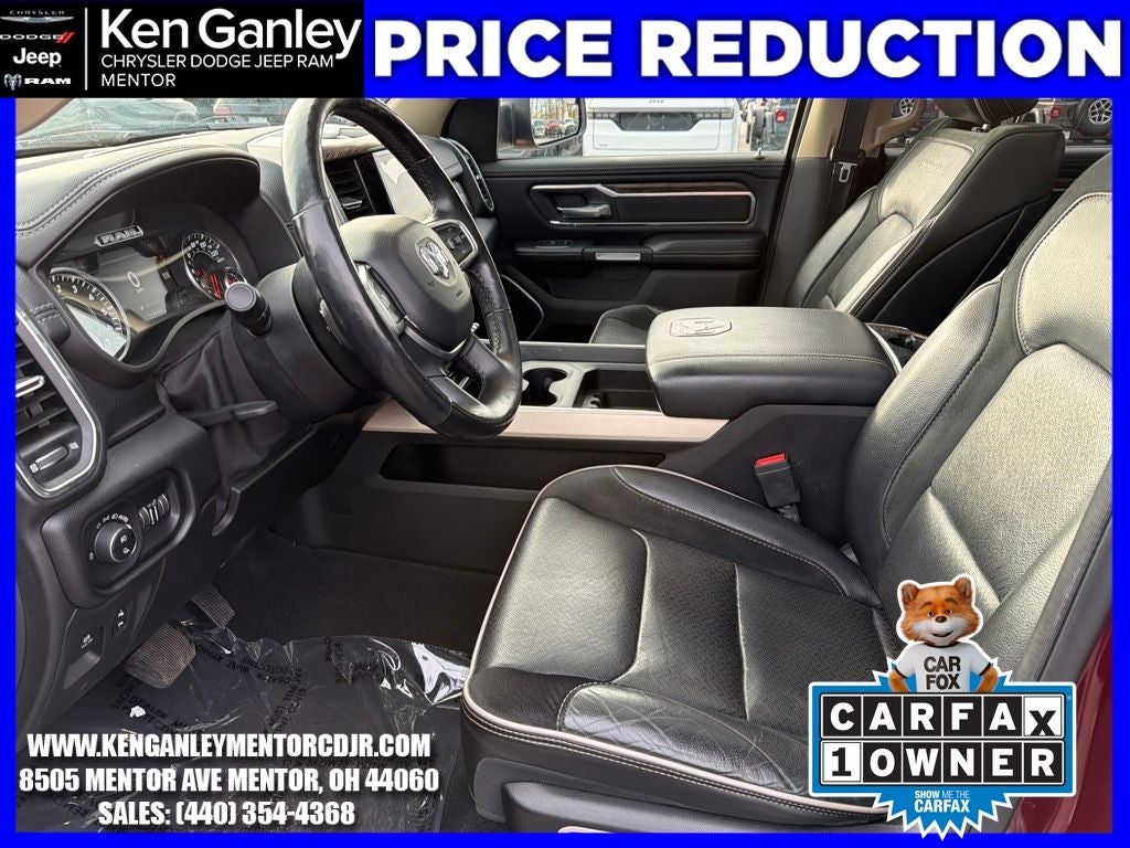 2019 RAM 1500 Laramie Crew Cab 4x4 5'7' Box