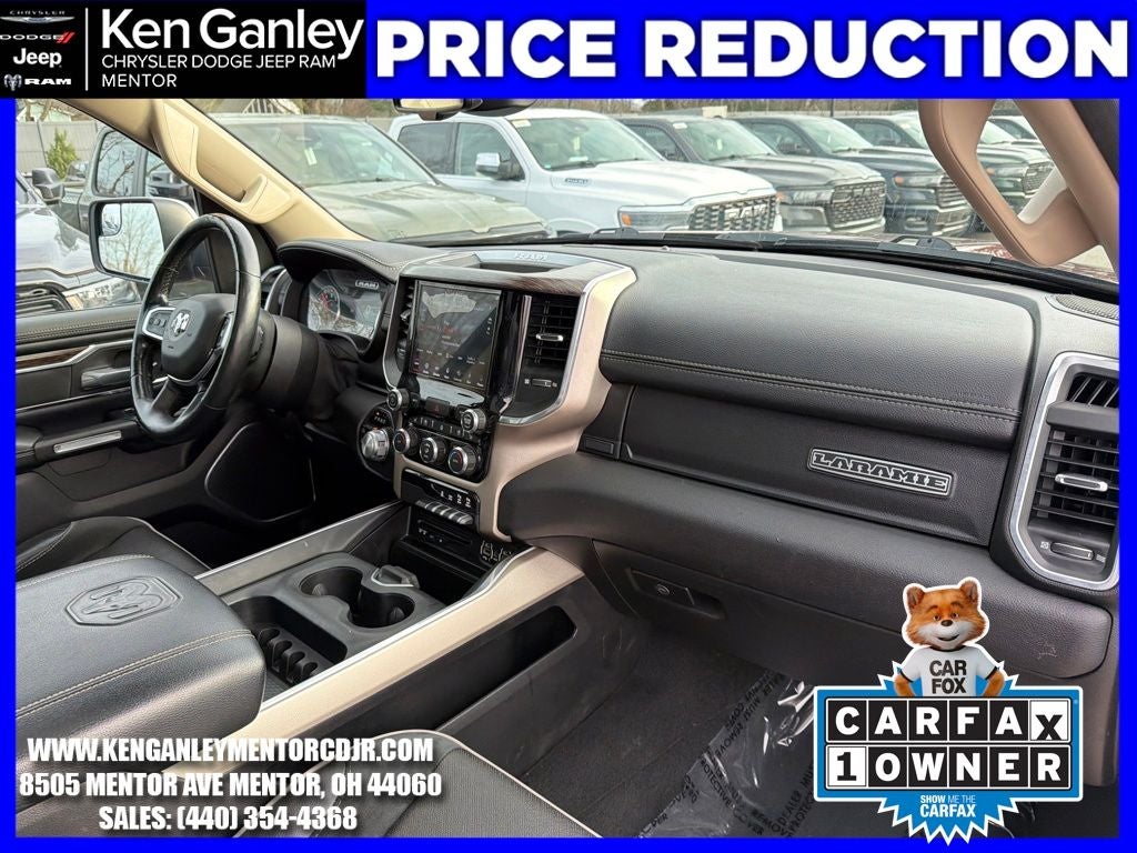 2019 RAM 1500 Laramie Crew Cab 4x4 5'7' Box