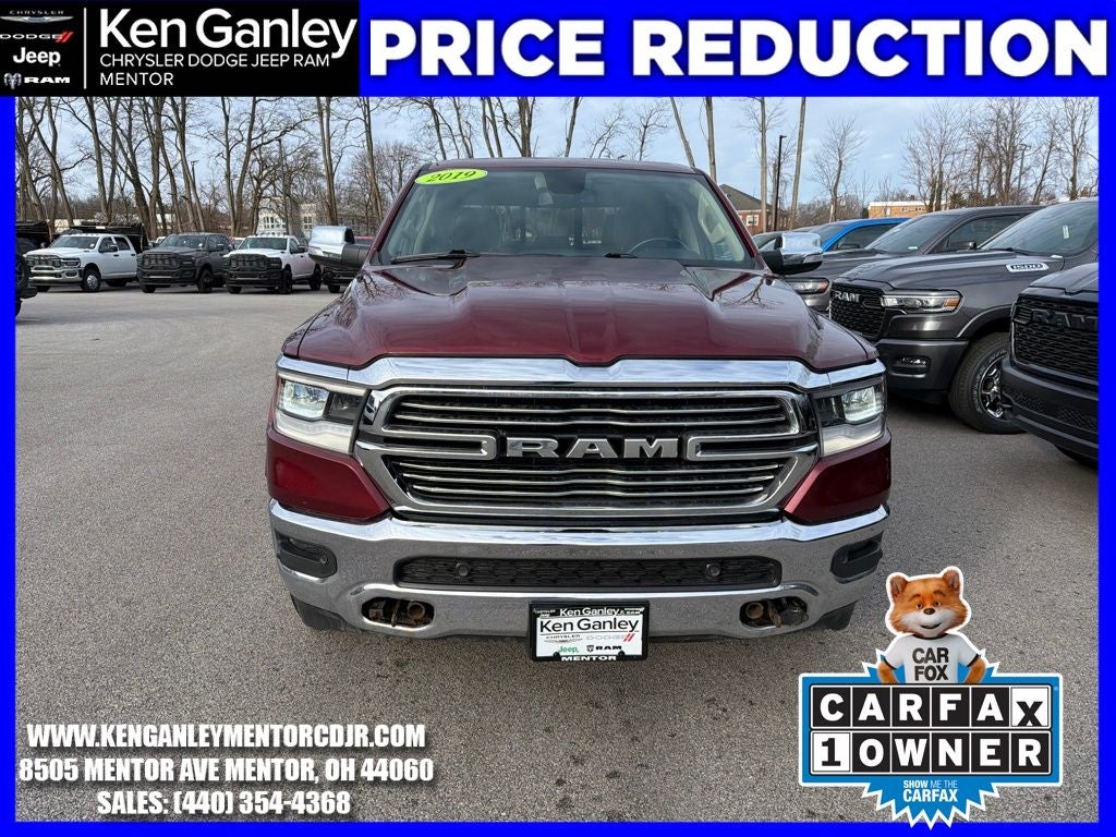 2019 RAM 1500 Laramie Crew Cab 4x4 5'7' Box