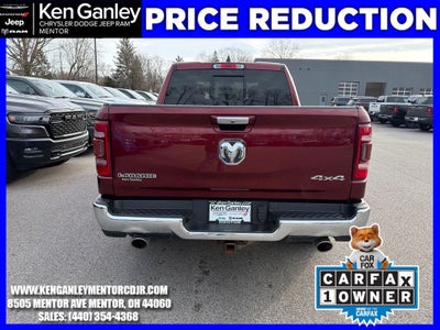 2019 RAM 1500 Laramie Crew Cab 4x4 5'7' Box