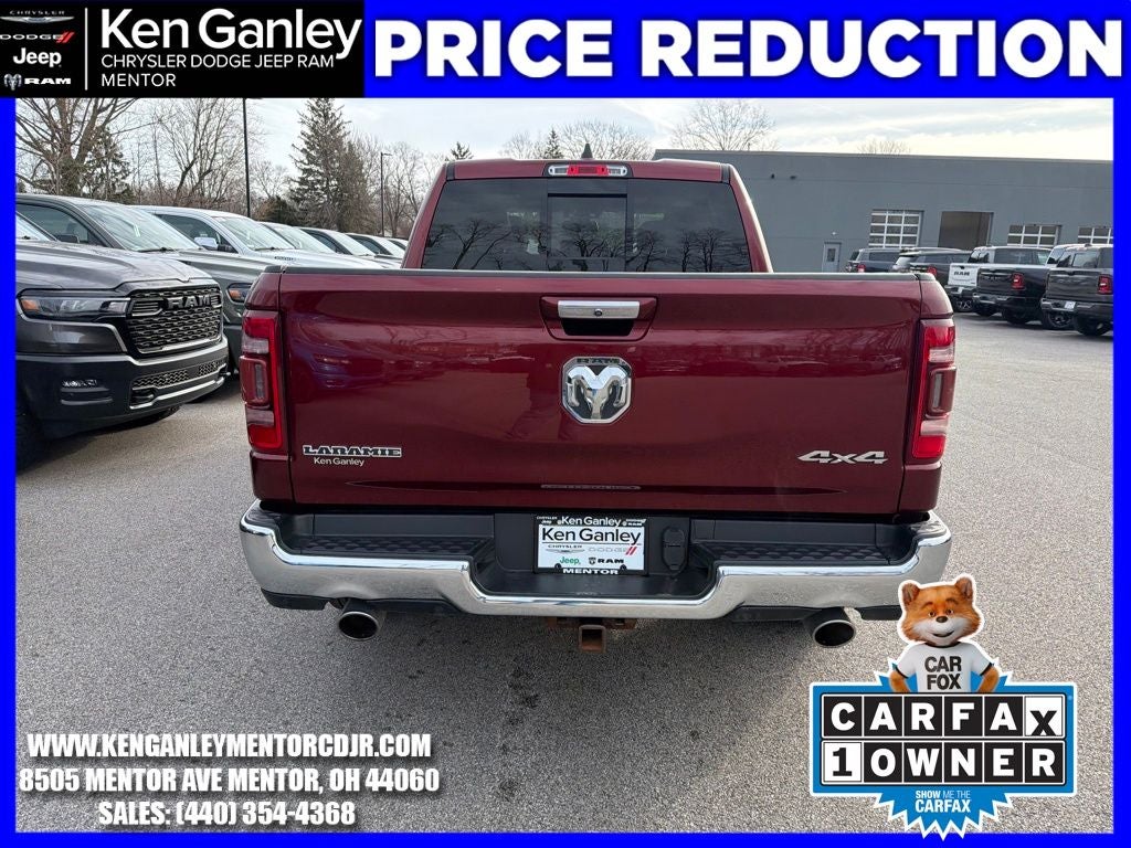 2019 RAM 1500 Laramie Crew Cab 4x4 5'7' Box