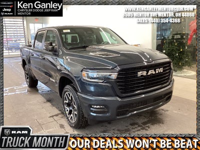 2026 RAM Ram 1500 RAM 1500 LARAMIE CREW CAB 4X4 5'7' BOX