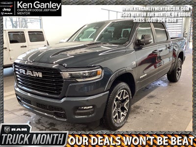 2026 RAM Ram 1500 RAM 1500 LARAMIE CREW CAB 4X4 5'7' BOX