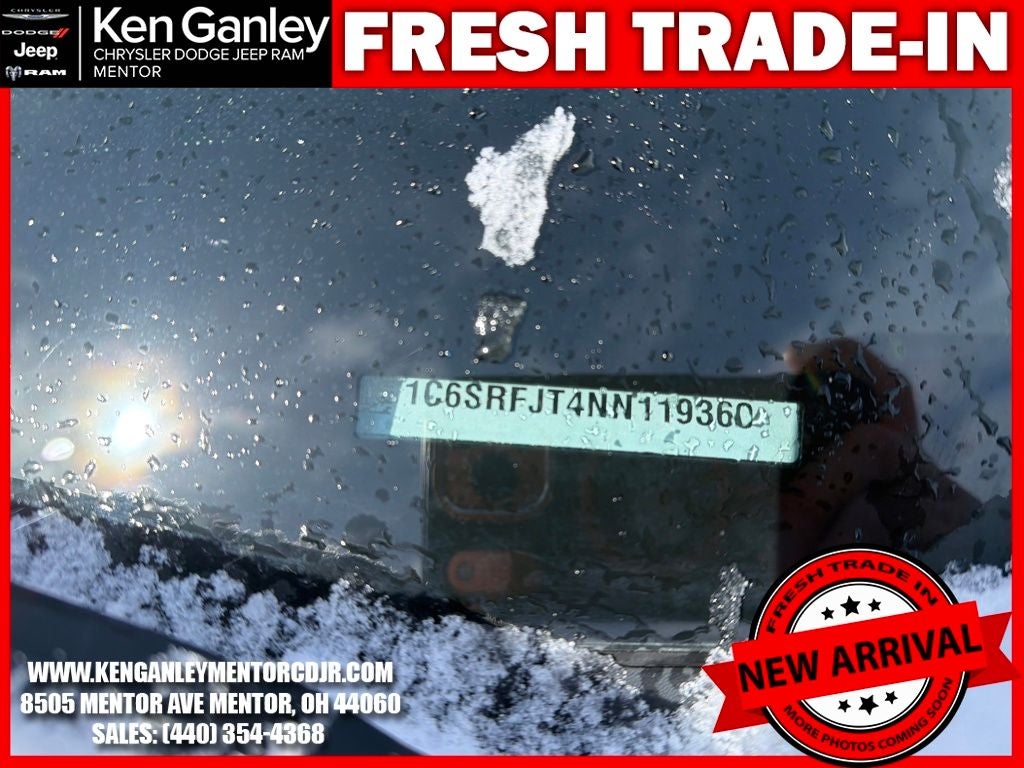 2022 RAM 1500 Laramie Crew Cab 4x4 5'7' Box