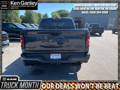 2026 RAM Ram 1500 RAM 1500 LARAMIE CREW CAB 4X4 5'7' BOX