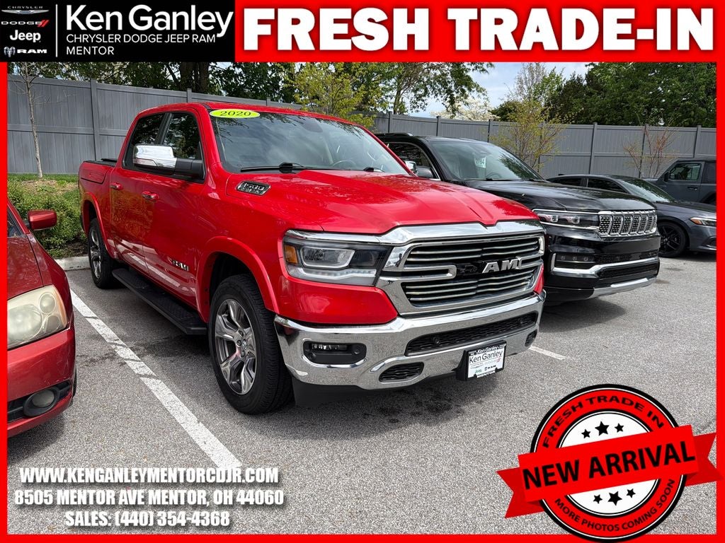 2020 RAM 1500 Laramie Crew Cab 4x4 5'7' Box