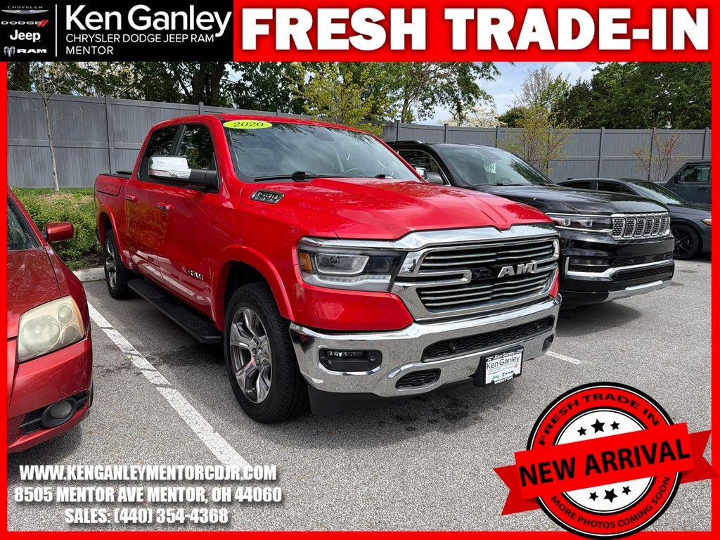 2020 RAM 1500 Laramie Crew Cab 4x4 5'7' Box