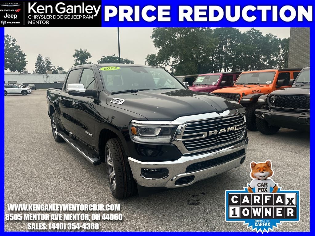 2024 RAM Ram 1500 Laramie Crew Cab 4x4 5'7' Box