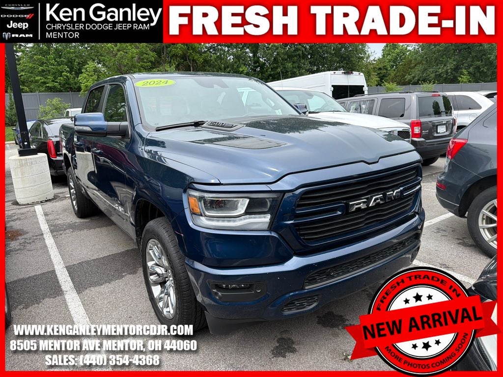 2024 RAM 1500 Laramie Crew Cab 4x4 5'7' Box