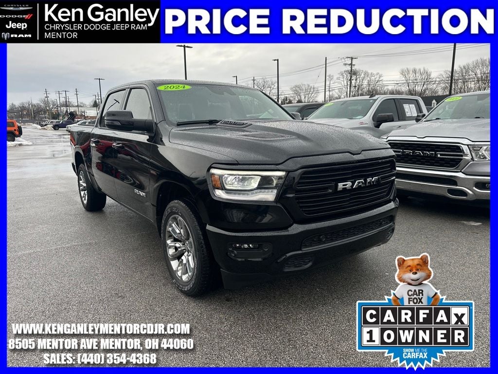 2024 RAM 1500 Laramie Crew Cab 4x4 5'7' Box