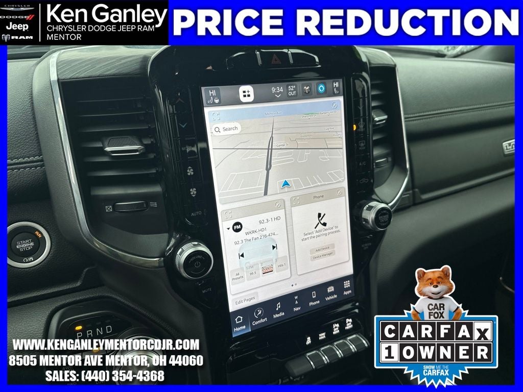 2024 RAM 1500 Laramie Crew Cab 4x4 5'7' Box