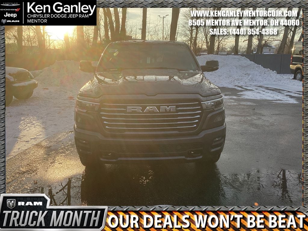 2026 RAM Ram 1500 RAM 1500 LARAMIE CREW CAB 4X4 5'7' BOX